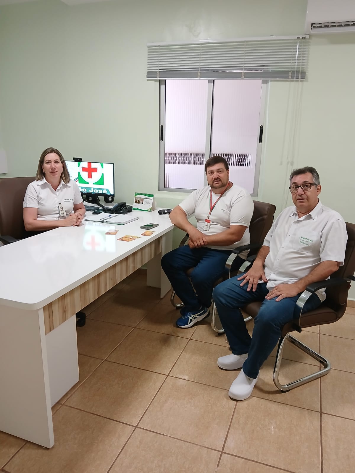 Assessor Parlamentar visita o Hospital São José