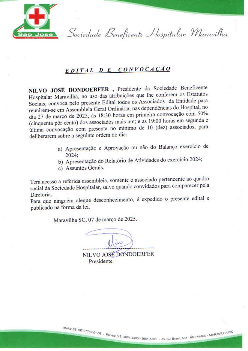 Em breve: Assembleia Geral Ordinária 2025