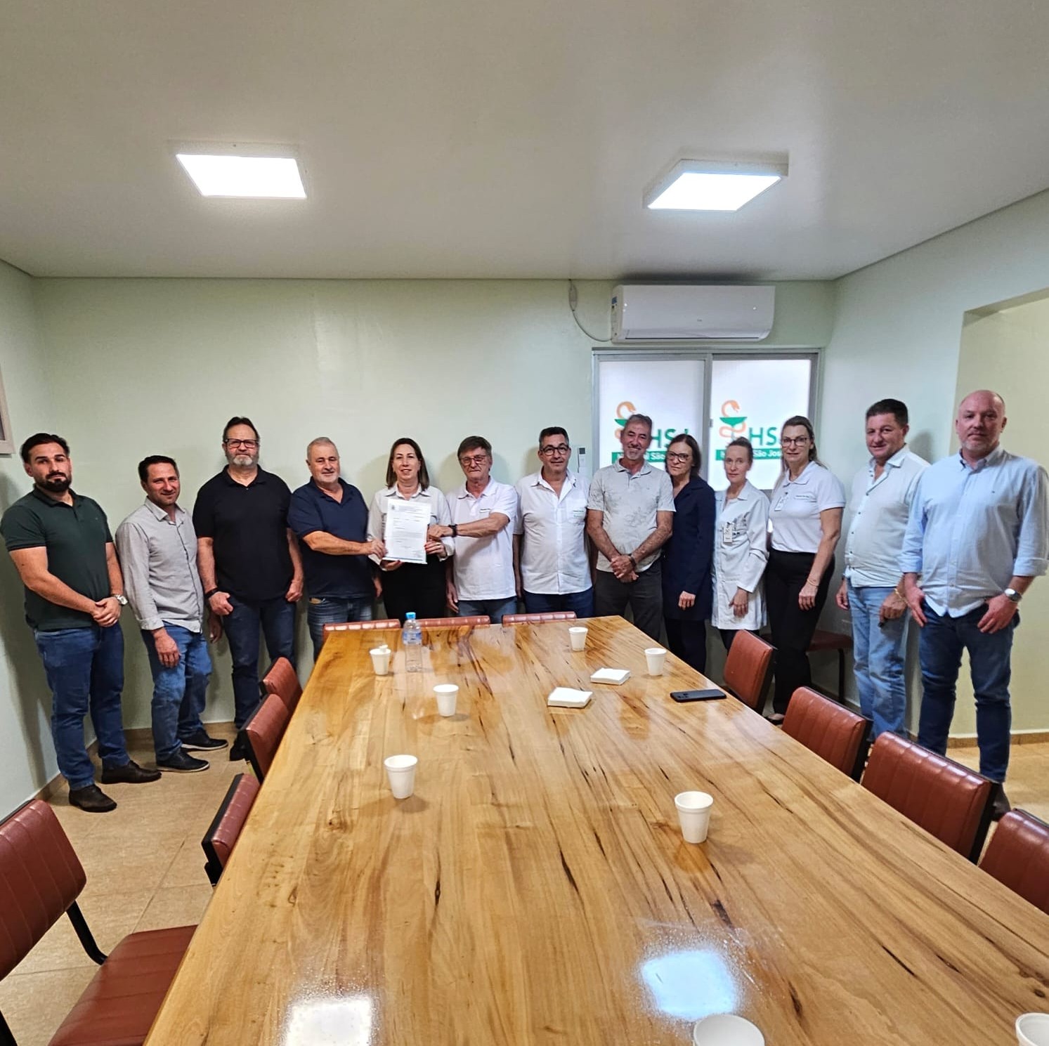 Hospital São José recebe repasse da Câmara de Vereadores de Maravilha