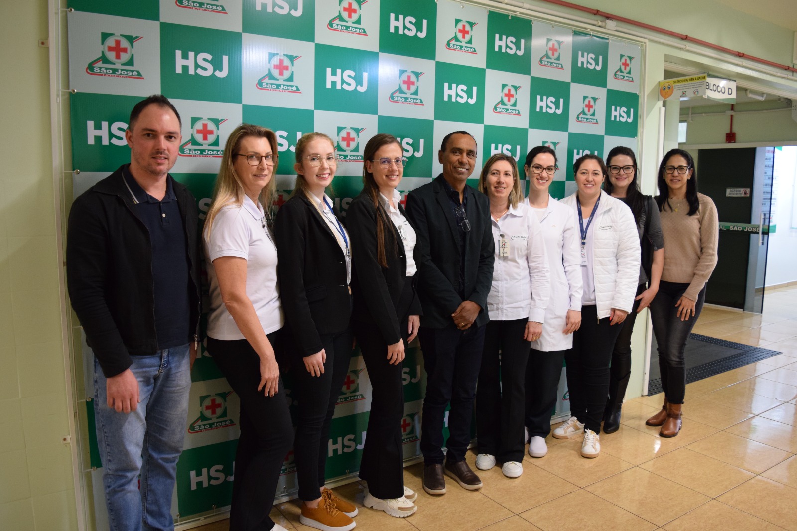 HSJ recebe equipe do Hospital Cristo Redentor de Marau - RS