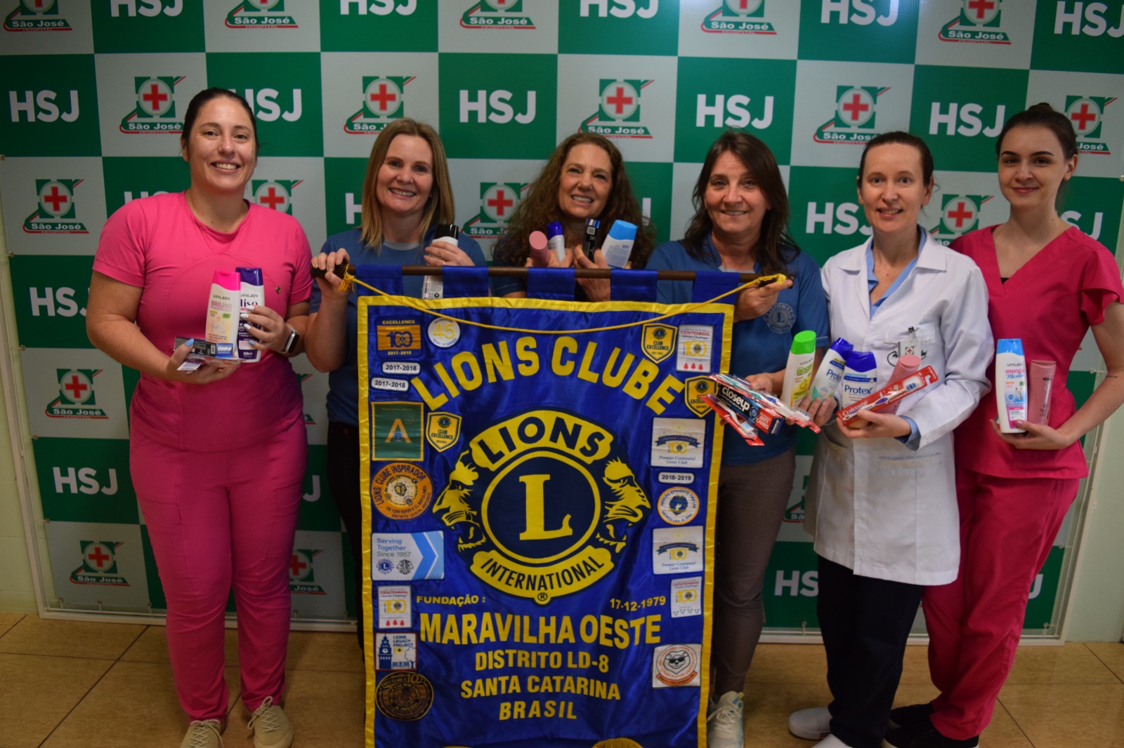 Lions Clube de Maravilha Oeste realiza doação de kit's de higiene