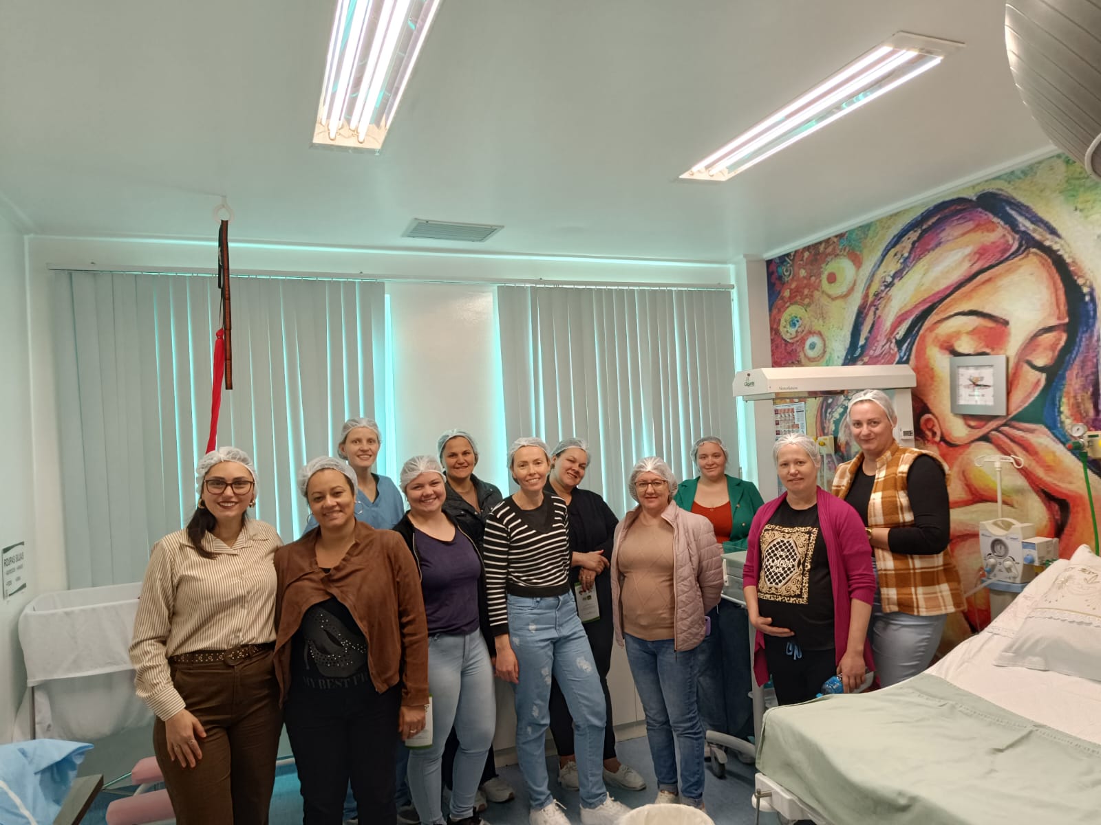 Visita especial no Hospital São José