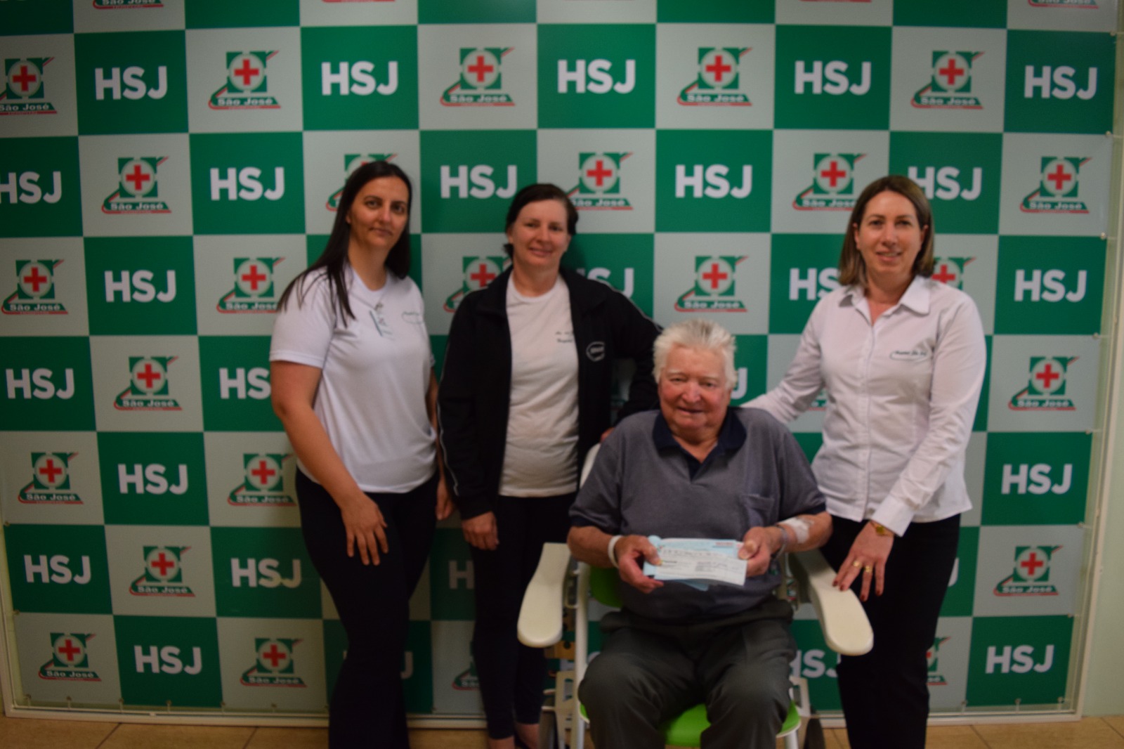 Um gesto que inspira: HJS recebe doação