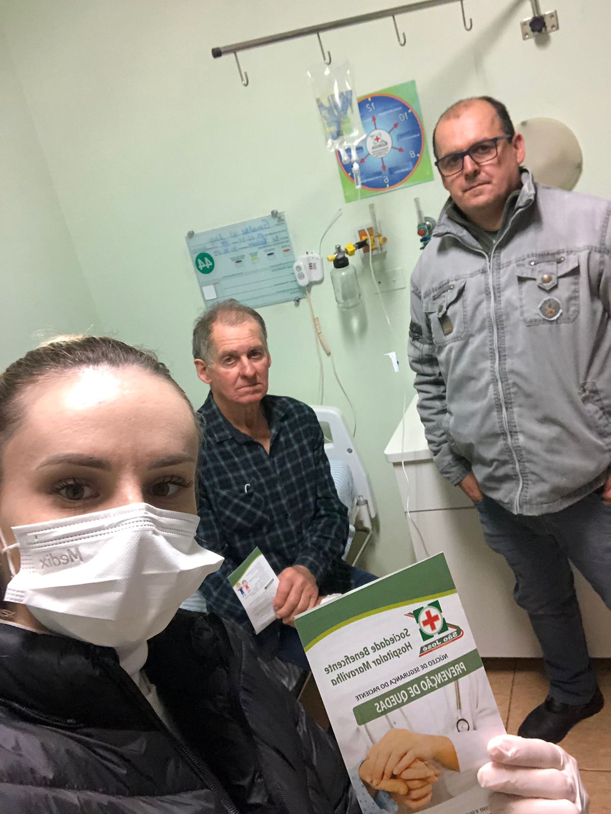 Prevenção de quedas é tema no HSJ