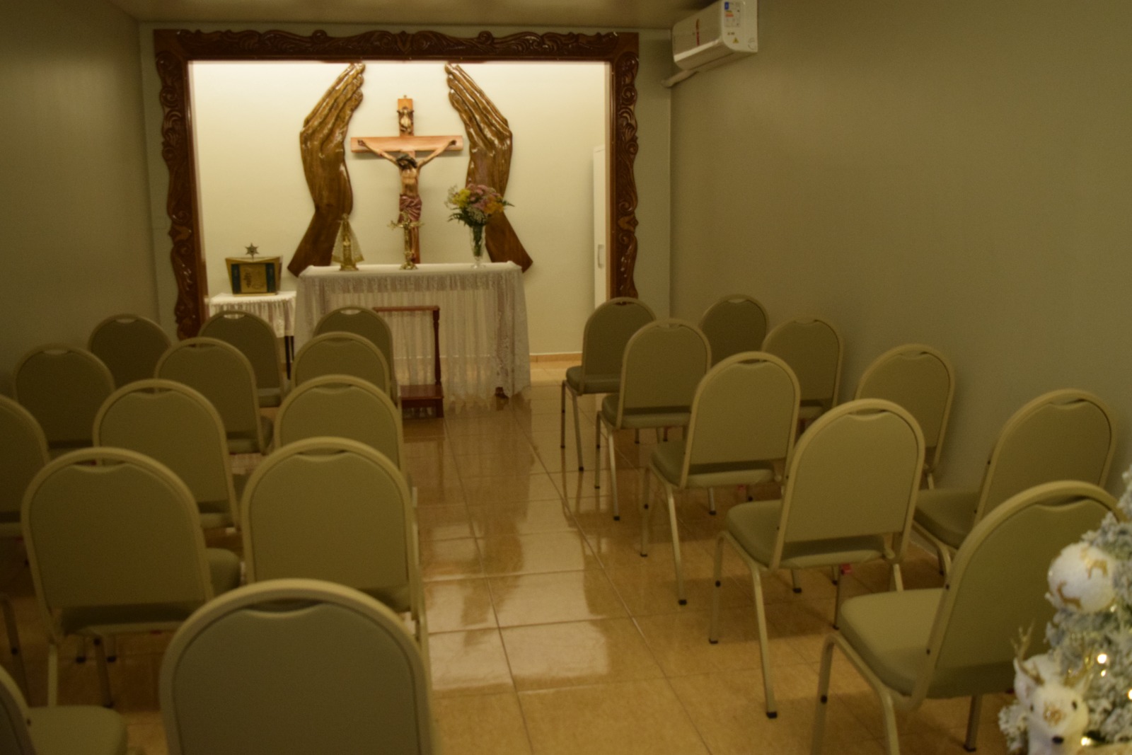 Capela é revitalizada no Hospital São José