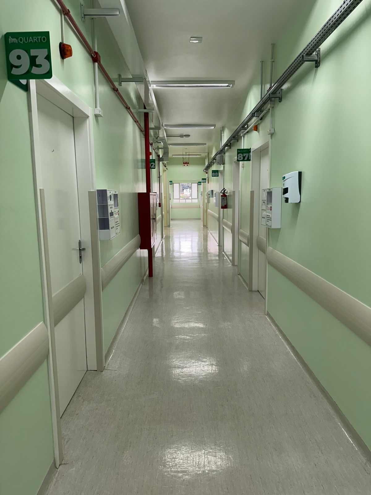 Estamos trabalhando para melhorar sua experiência em nosso hospital.