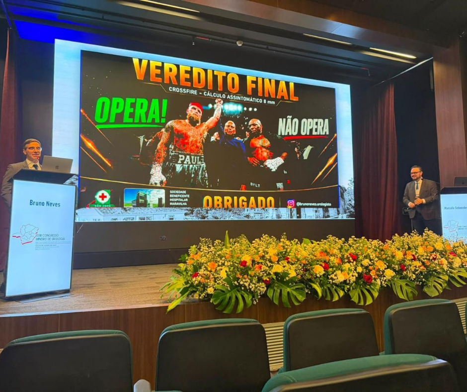 Diretor Clínico do Hospital São José Dr. Bruno Neves participa de Congresso Mineiro de Urologia