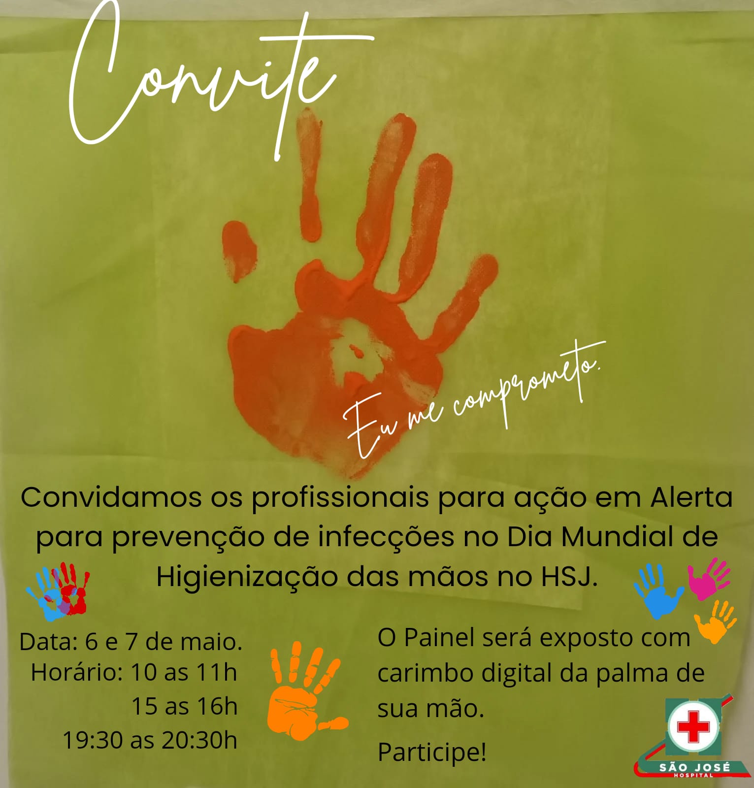 Ação alerta para prevenção de infecções no dia mundial da higienização das mãos