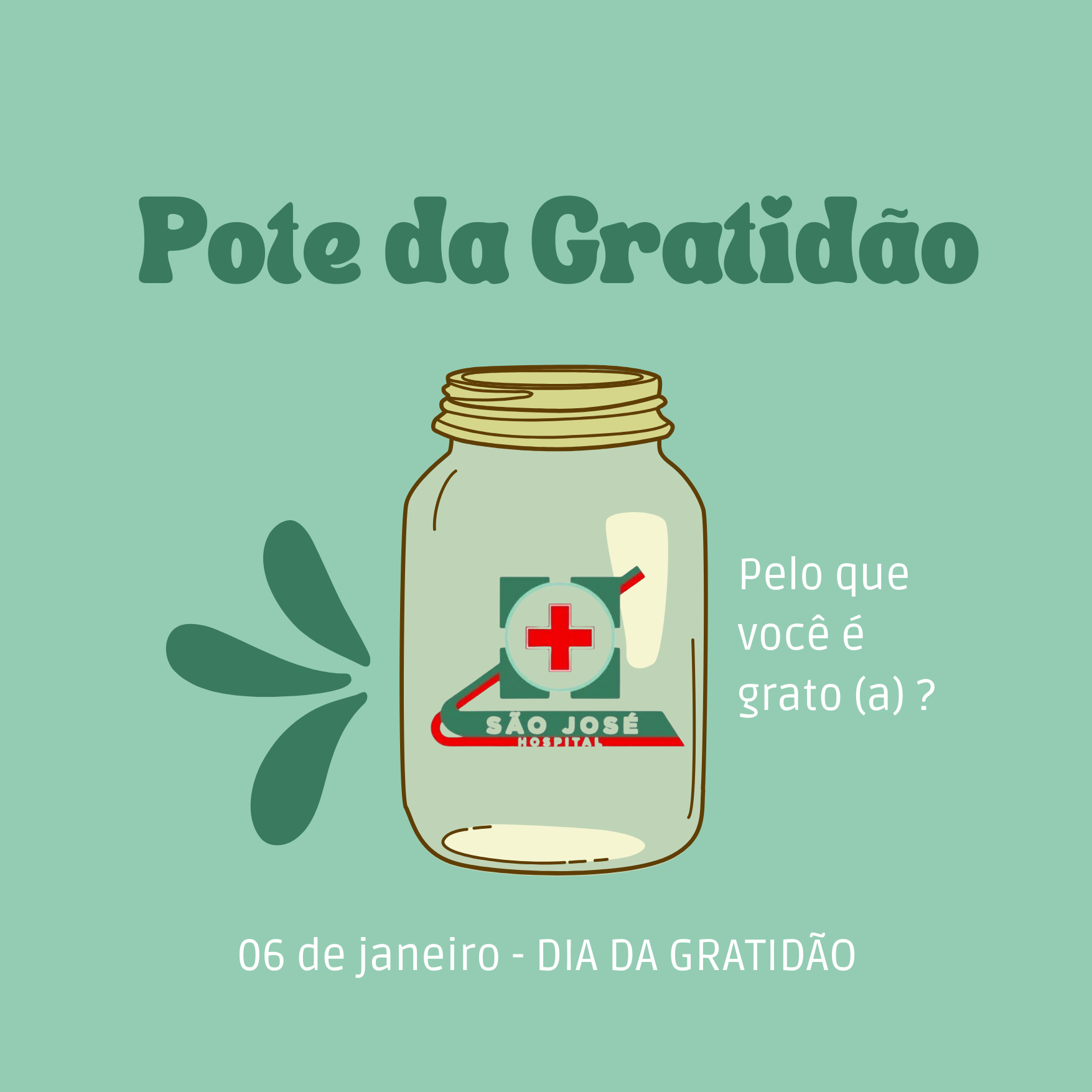 Dia da Gratidão: 06 de janeiro